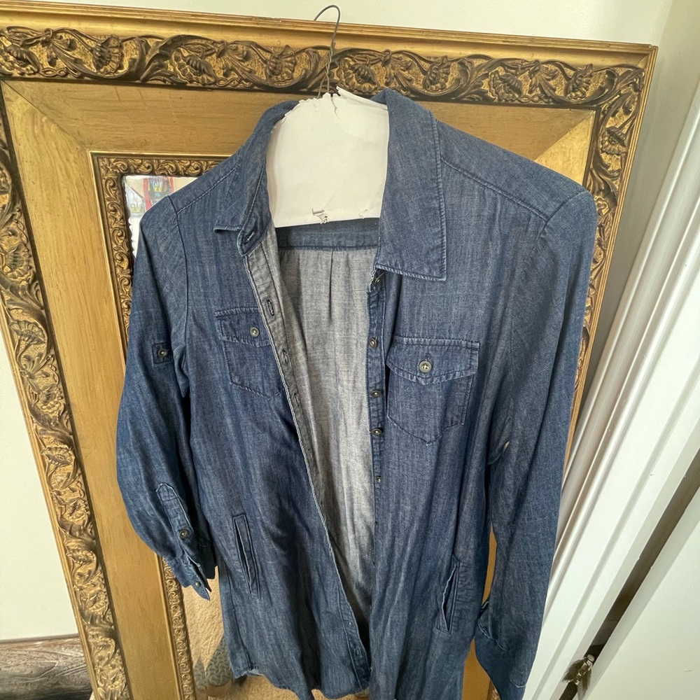 Banana Republic Jean shirt dress